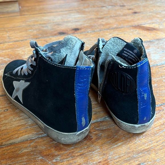 GOLDEN GOOSE GGDB Francy Sneakers NAVY Size 37 US 7 - Picture 2 of 6